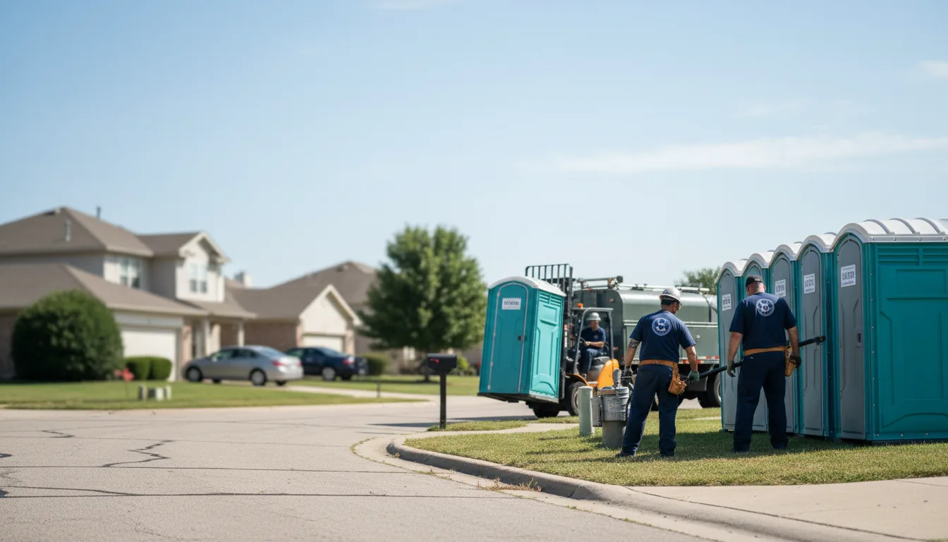 Porta Potty Rental in Edinburg, IL near me